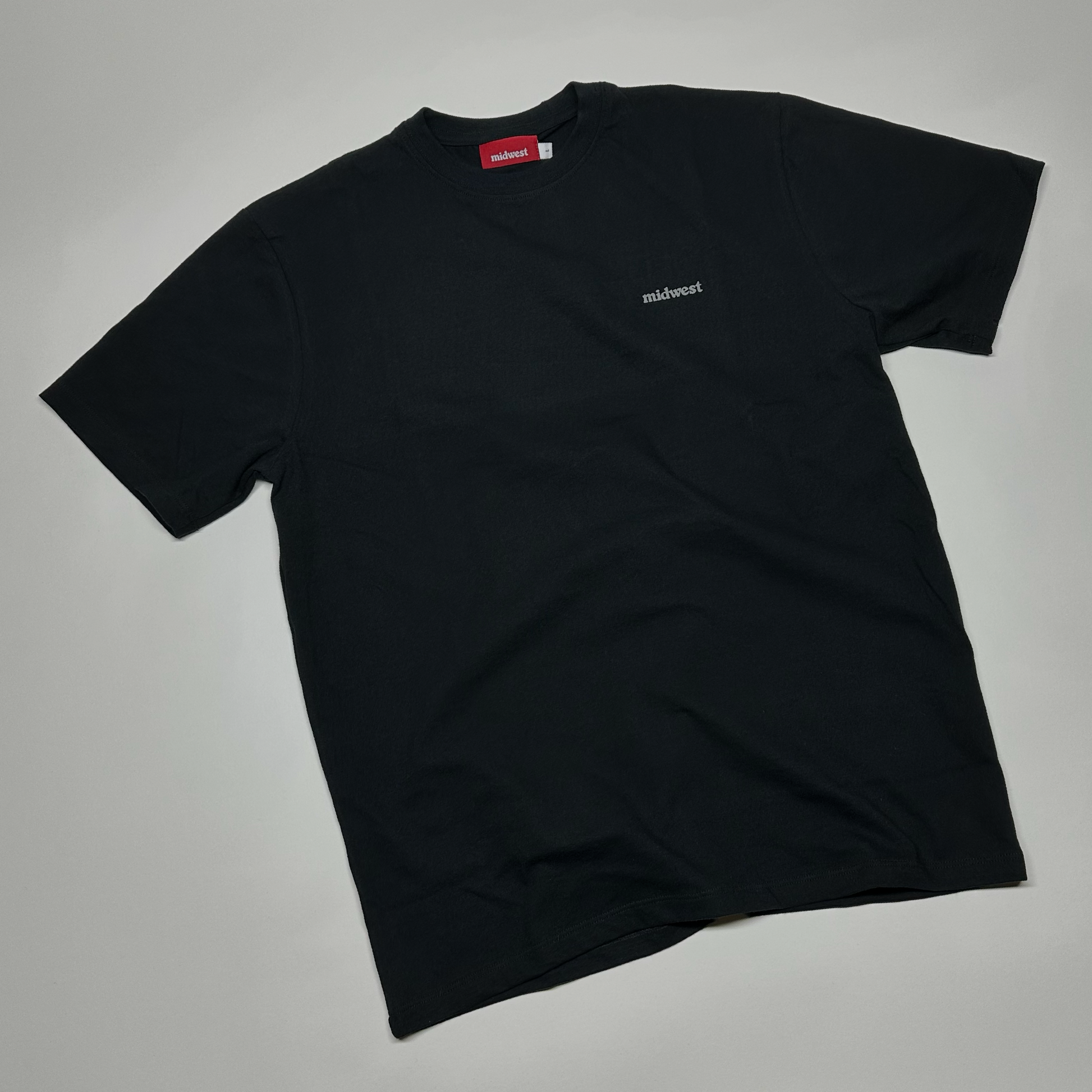 Midwest organic cotton t shirt, black
