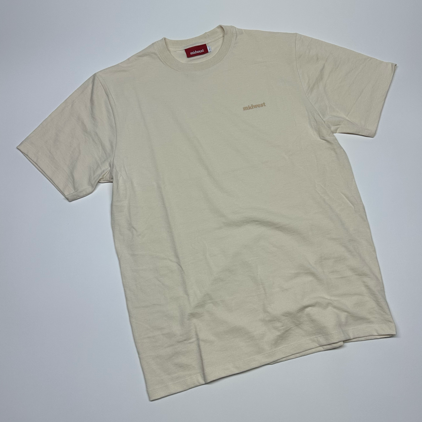 midwest organic cotton t shirt, natural