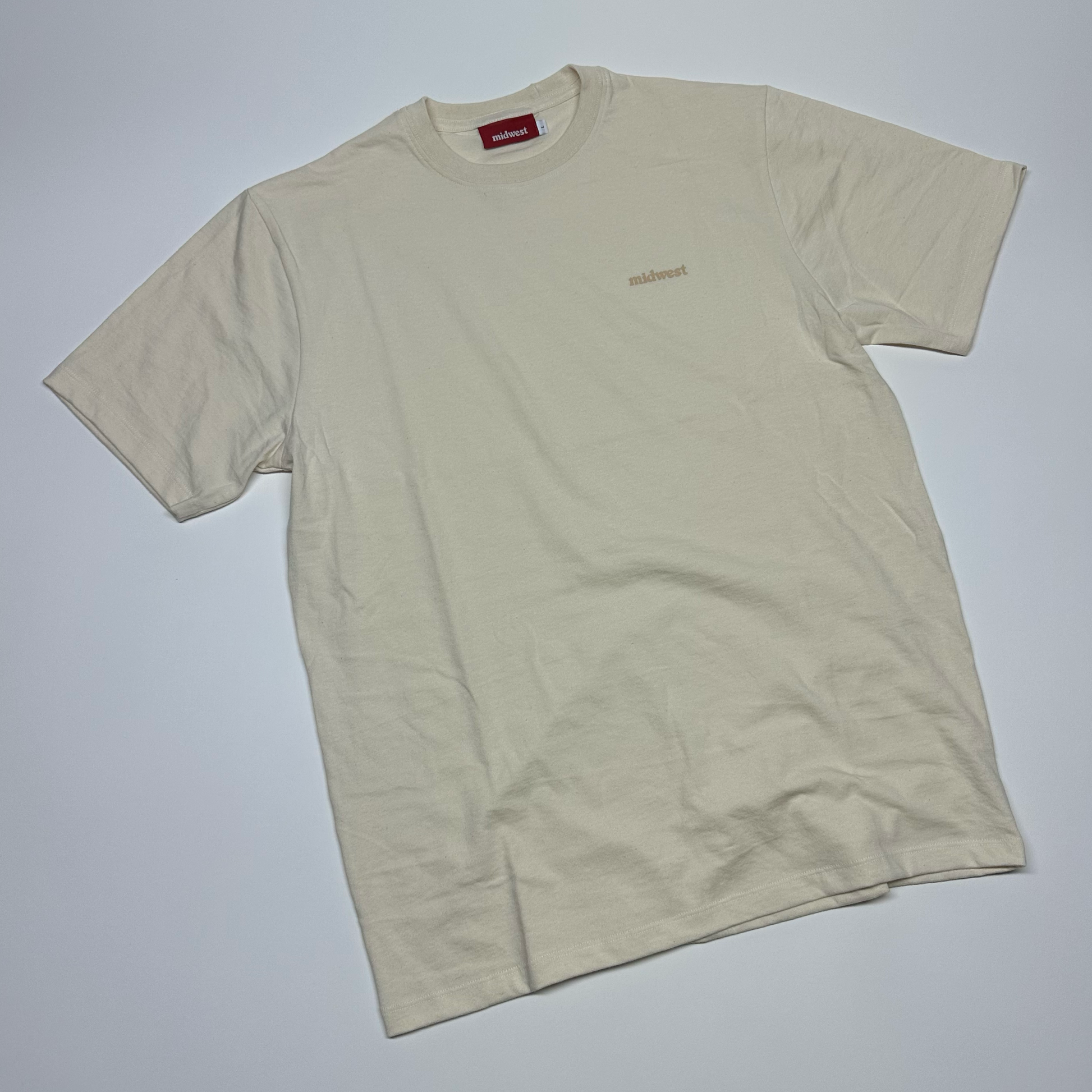 midwest organic cotton t shirt, natural